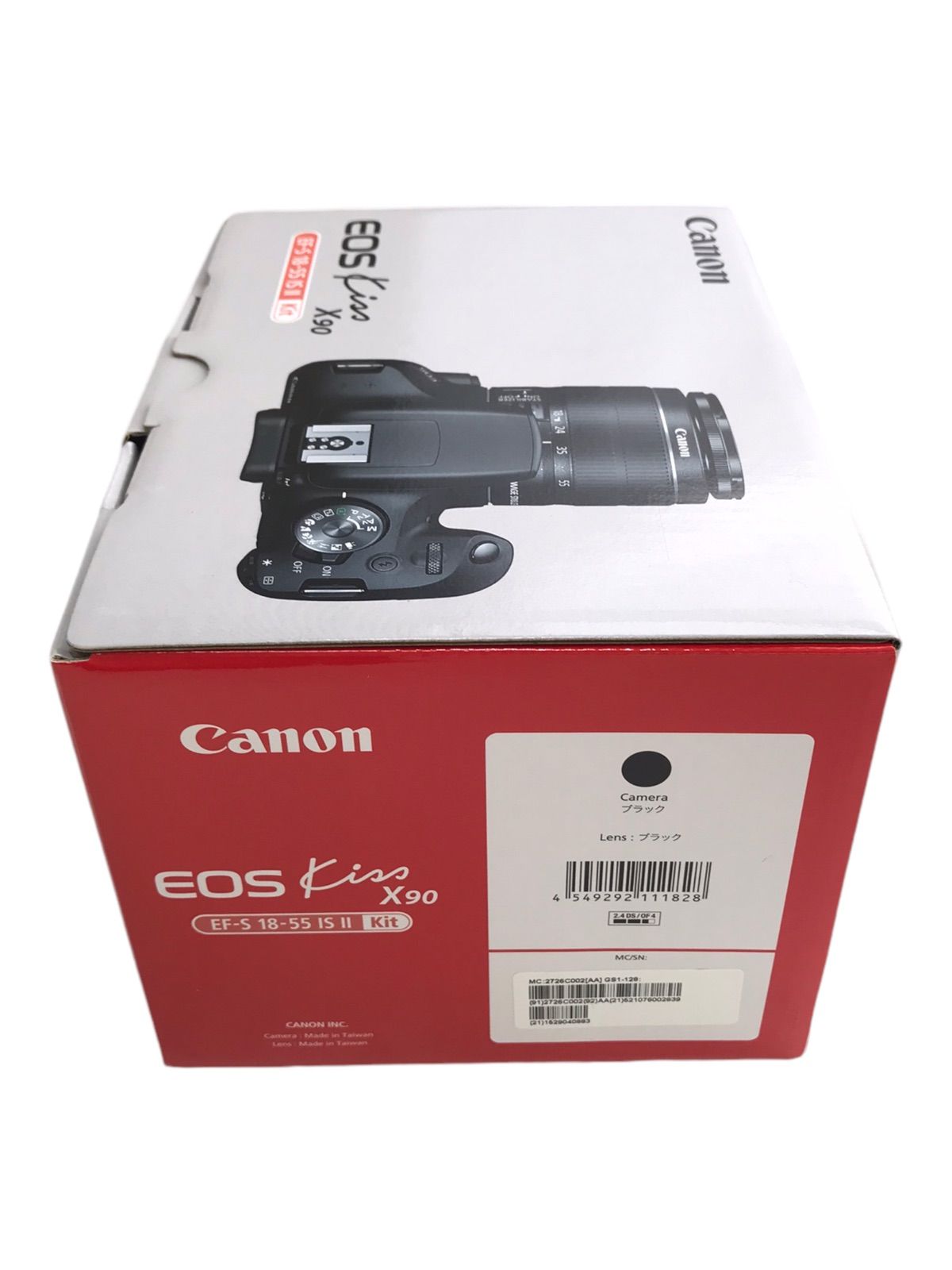新品未使用 Canon デジタル 一眼レフカメラ EOS Kiss X90 EF-S 18-55 