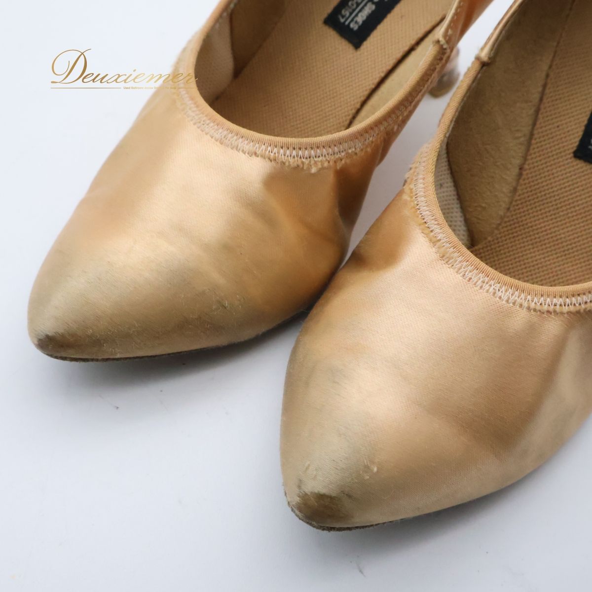 日本製 社交ダンス用衣装】22.5CM Kent dance ケントダンス ベージュ系