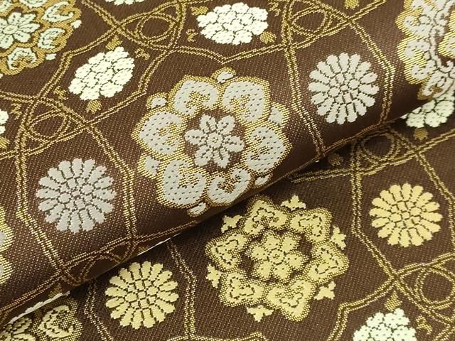 平和屋本店□極上 西陣織 陰山織物謹製 箔屋清兵衛 六通柄袋帯 唐織 正