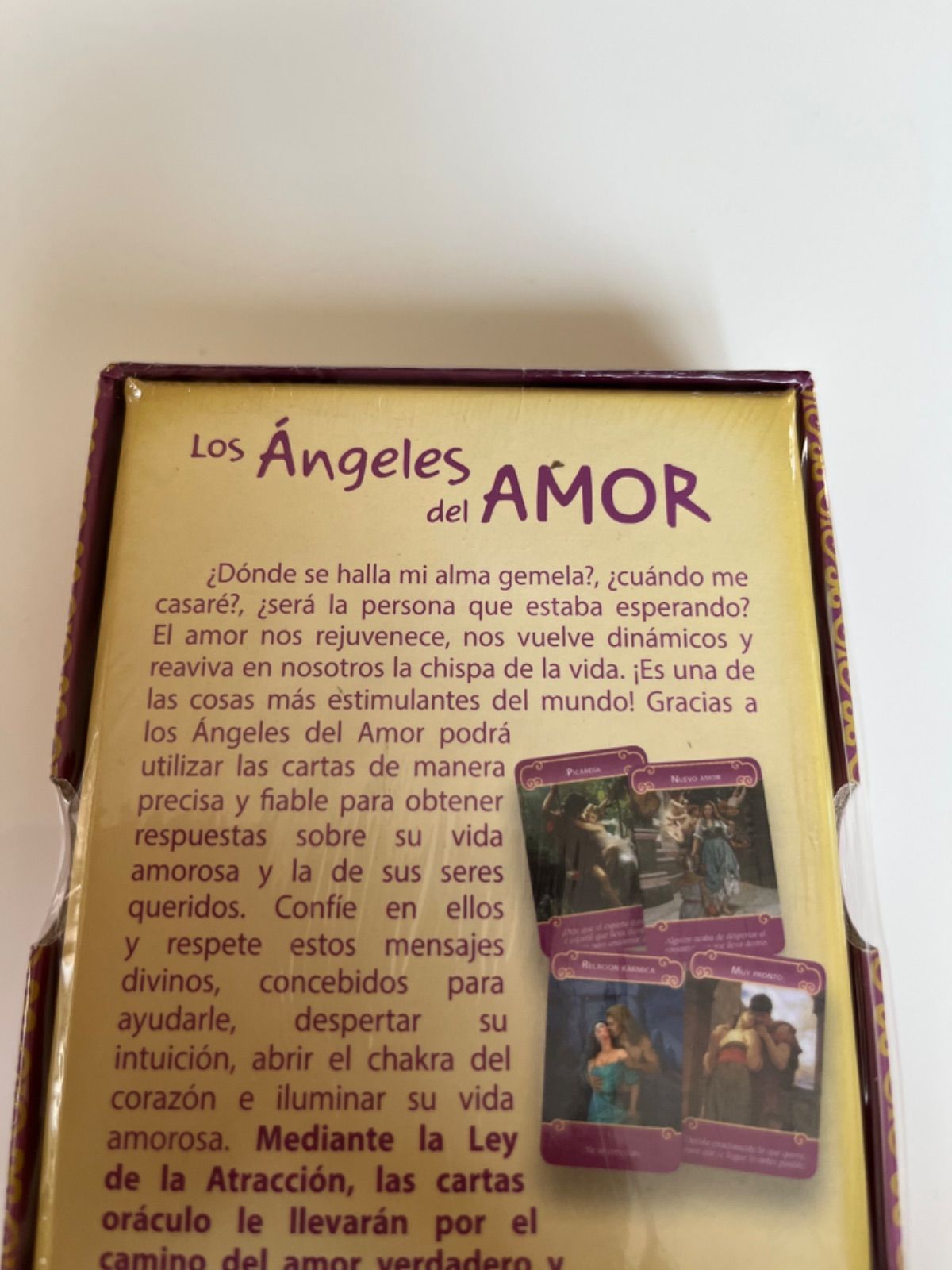 【正規品✨南米スペイン語版】金縁✨ロマンスエンジェルオラクルカード 超希少品 正規品✨南米スペイン語版】金縁✨ロマンスエンジェルオラクル