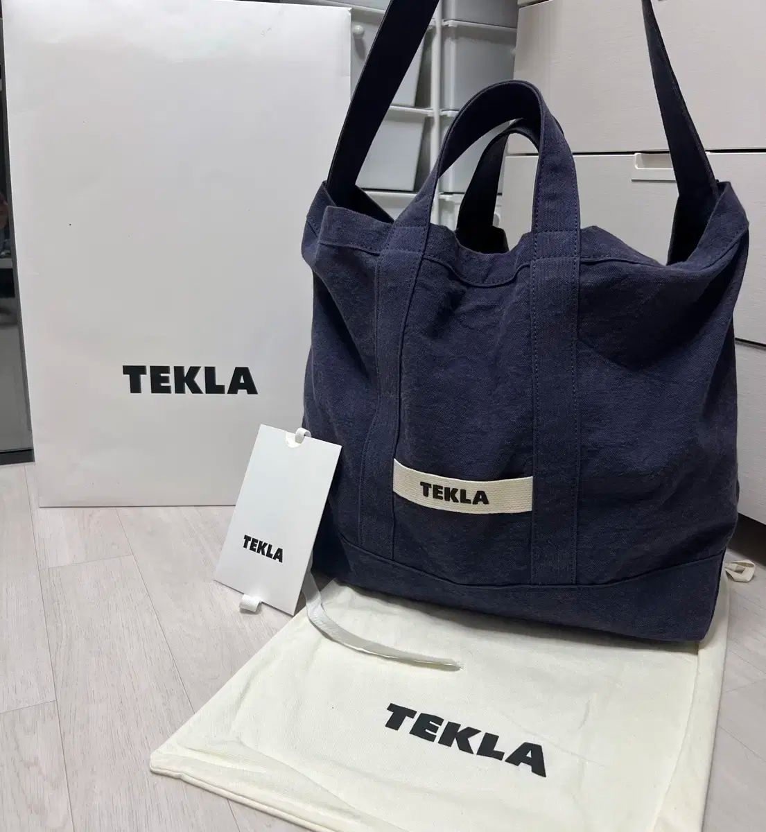 TEKLA キャンバスバッグ - メルカリ
