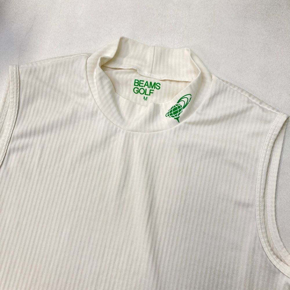 BEAMSGOLF レディスモックネックシャツ　サイズM BEAMS GOLF（ビームスゴルフ）の「BEAMS GOLF ORANGE LABEL &frasl; 襟ロゴ