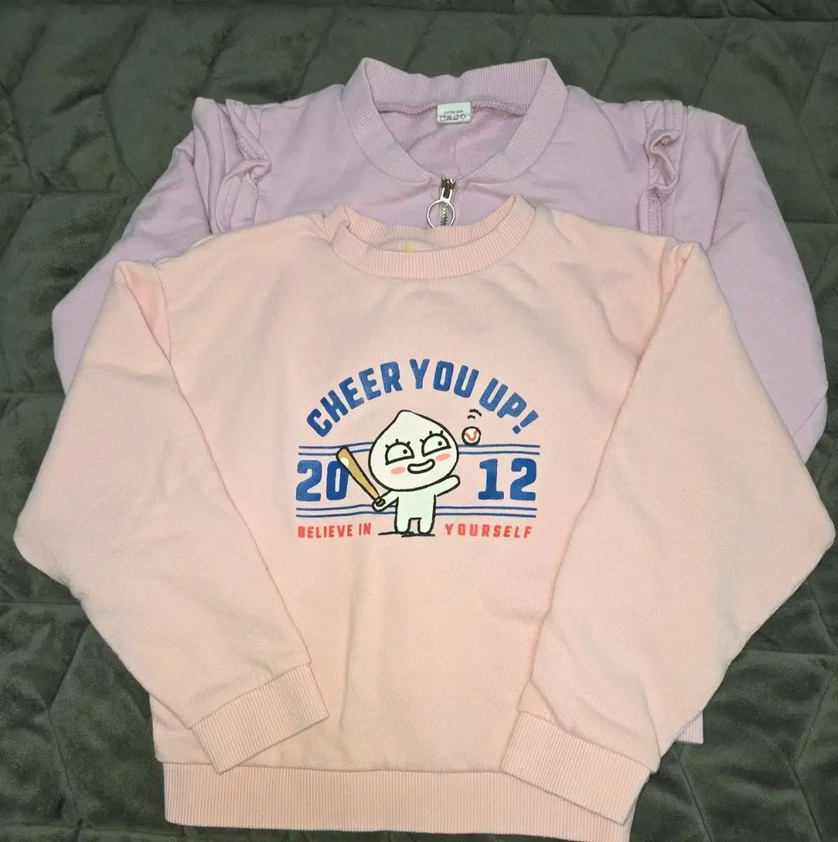 TOPTEN10 キッズ Tシャツ u0026 ジップアップアウター 110サイズ 2pcs