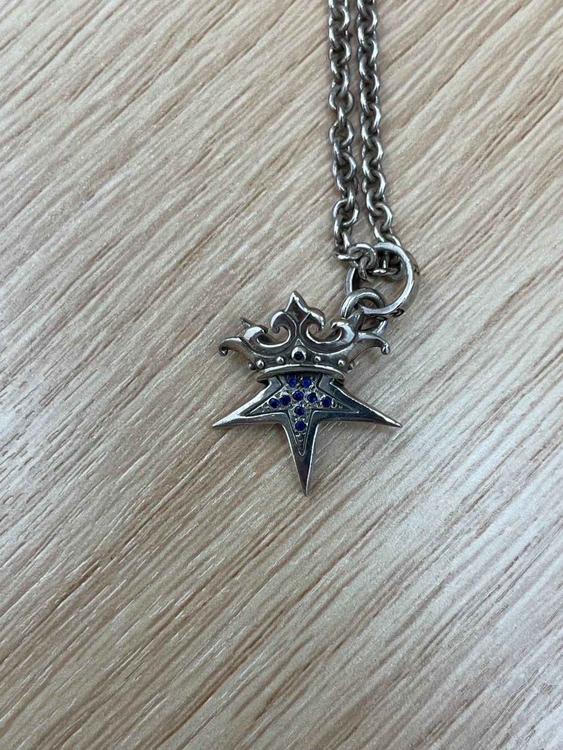  ORDER スモールソリッドスター　クラウン　ペンダント Royal Order / ロイヤルオーダー】スモールソリッドスター クラウン