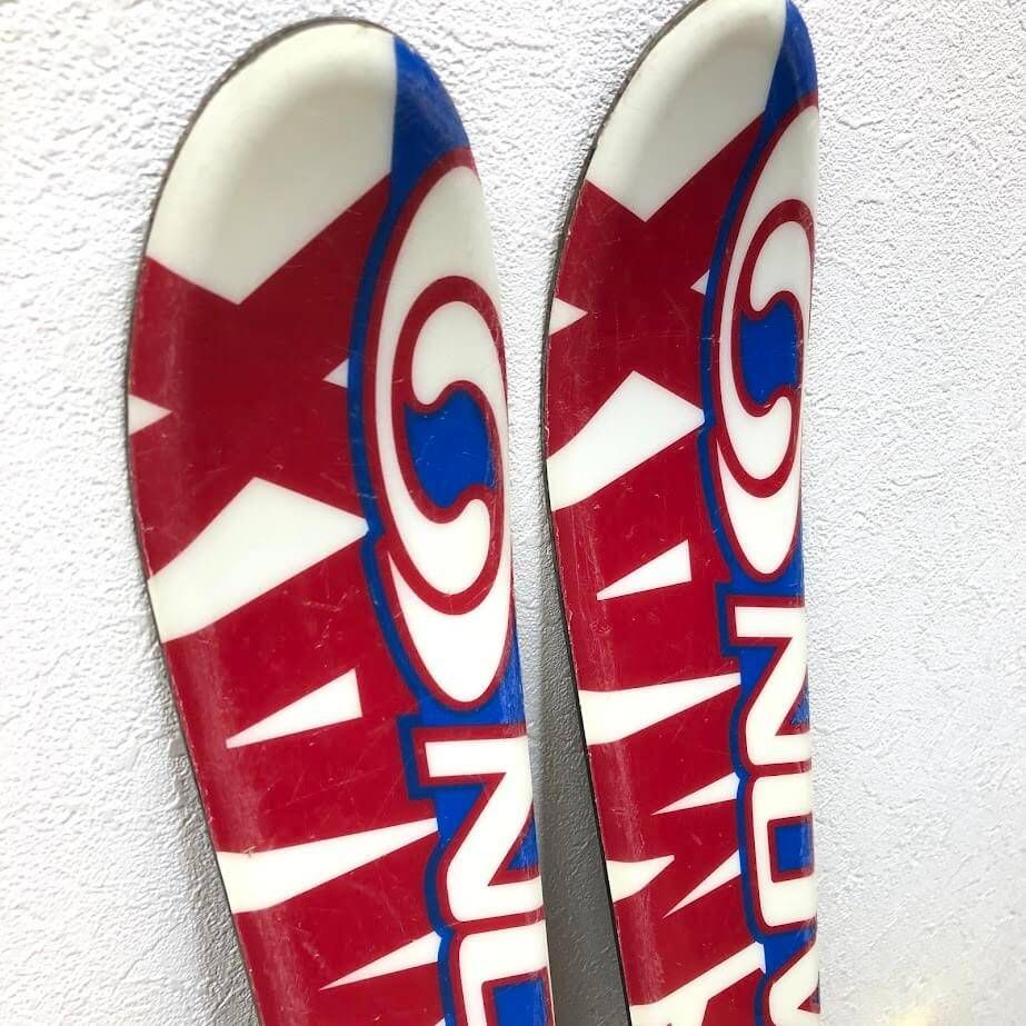 サロモン SALOMON カービング スキー板＋ブーツ＋ストック3点セット