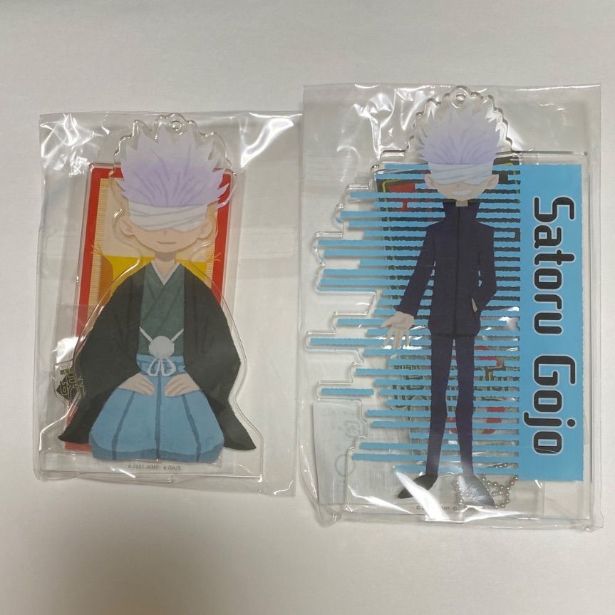 呪術廻戦 KITTE アクリルスタンド 跪坐絵 五条悟 - メルカリ