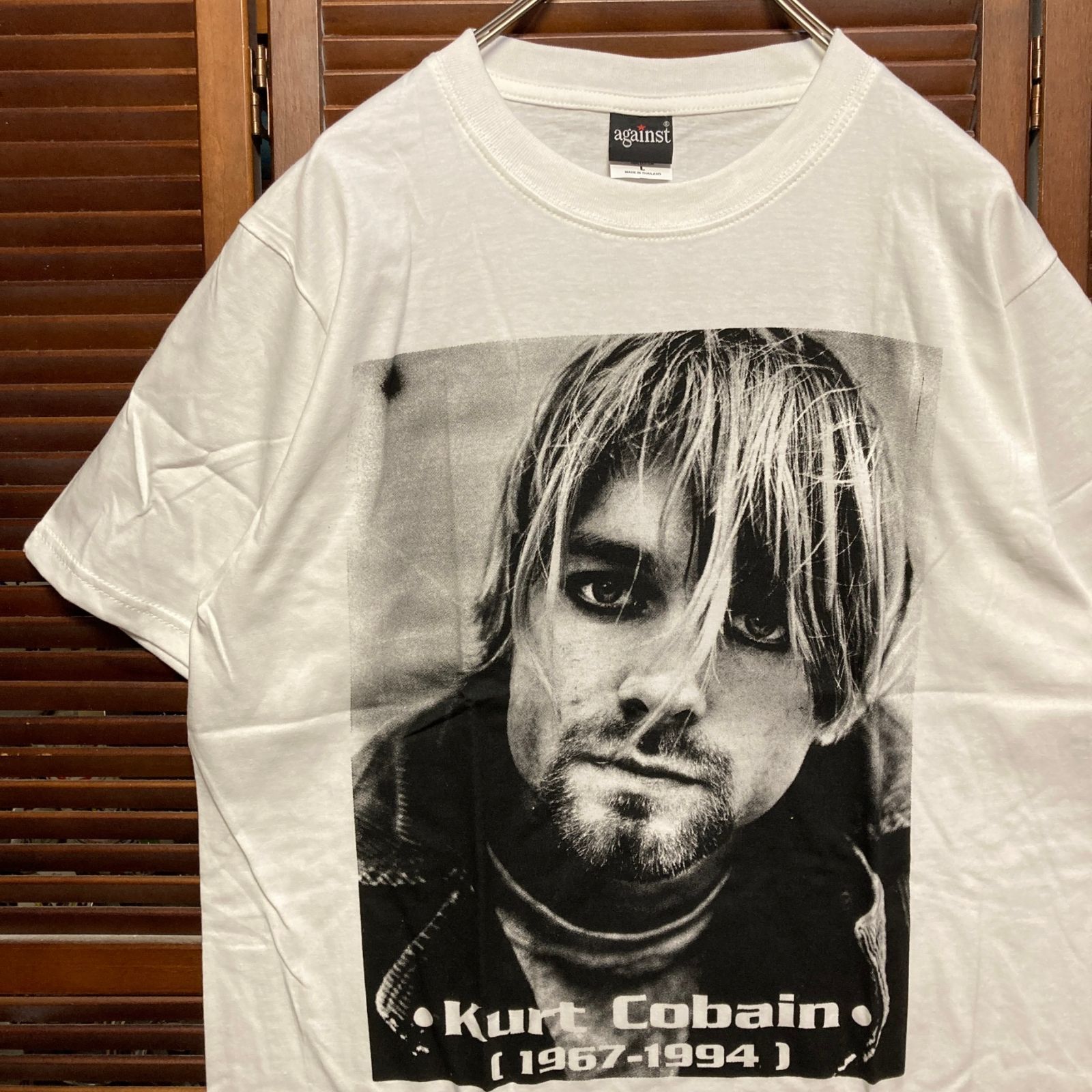 レギュラー古着！ against NIRVANA バンドTシャツ カートコバーン レギュラー古着！ against NIRVANA バンドTシャツ カートコバーン