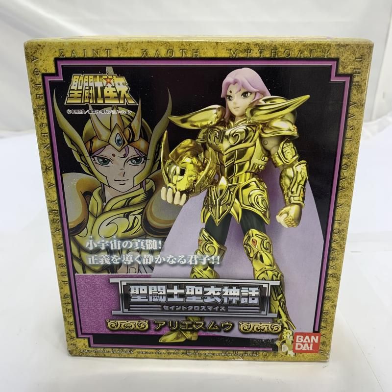 中古】開封/箱傷み)BANDAI 聖闘士聖衣神話 アリエスムウ