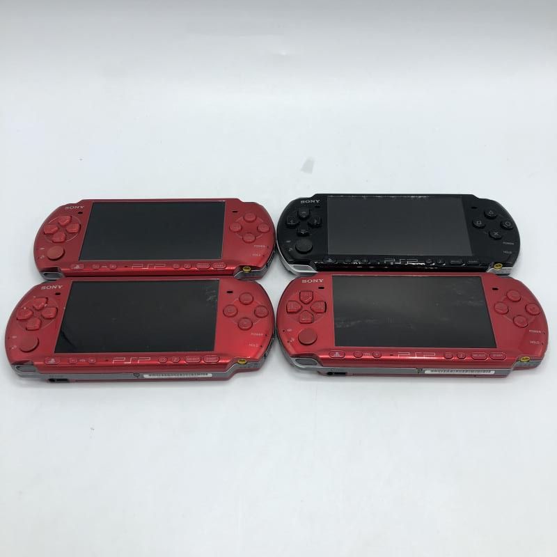 【中古】本体S）ｼﾞｬﾝｸ)PSP-3000本体/ﾊﾞｯﾃﾘｰ無し/まとめ4台ｾｯﾄ/動作未保証品[92][240092309707] 中古】本体S）ｼﾞｬﾝｸ)PSP-3000本体/ﾊﾞｯﾃﾘｰ無し/まとめ4台ｾｯﾄ/動作