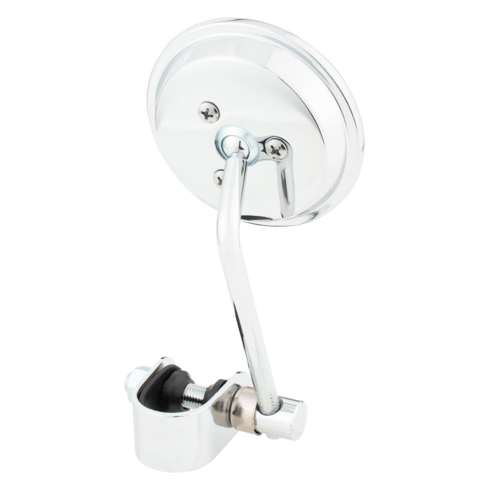 最安値で販売します。 セール 汎用 1個入り 左右兼用 鏡面φ76 スチール製 クランプ式 クロームメッキ ラウンドミニ ミラー 203-9123 バイクパーツ キジマ Kijima