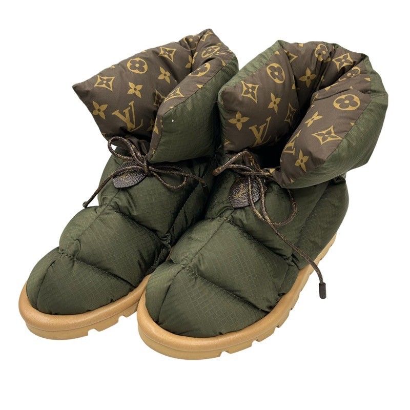 LOUIS VUITTON ルイヴィトン ピロー・ラインアンクルブーツ 1A8T3G