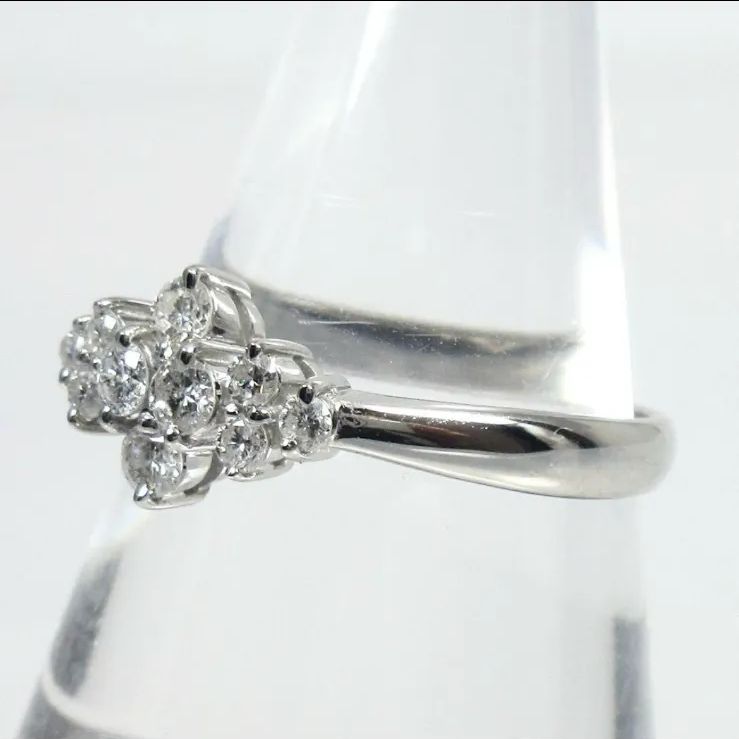 ダイヤ リング D0.53ct Pt900 プラチナ 指輪 ダイヤモンド