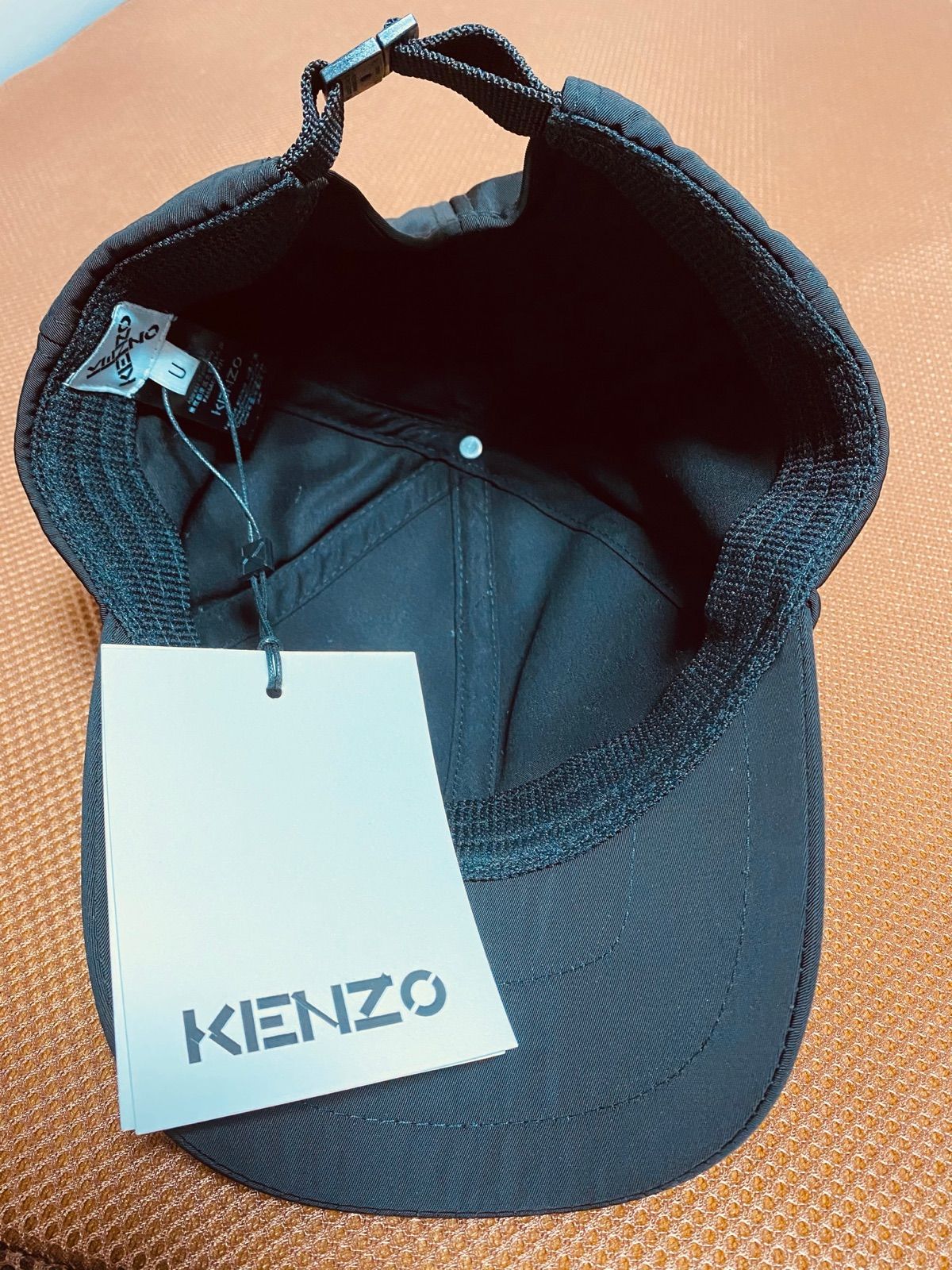 新品☆KENZO ケンゾー スポーツ ロゴ キャップ 帽子 黒☆ - メルカリ