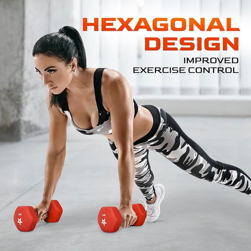 イエスフォーオール Yes4All ダンベル 2個組 レッド 5kg ネオプレン ハンドウェイト筋力トレーニング ホームジムフィットネス用 日本正規輸入品 YJ9U 0 LLC-HASEGAWATOSO_COM