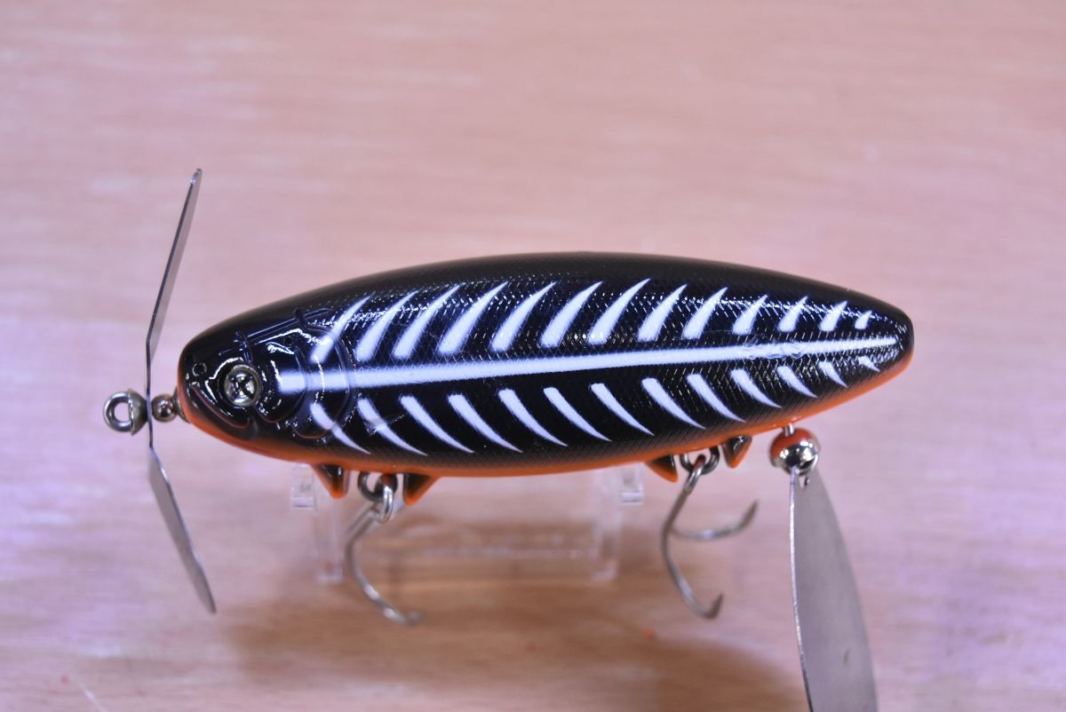 65ルアー 痴虫 小さい海馬55 スイッシャー トップウォーター チムシ