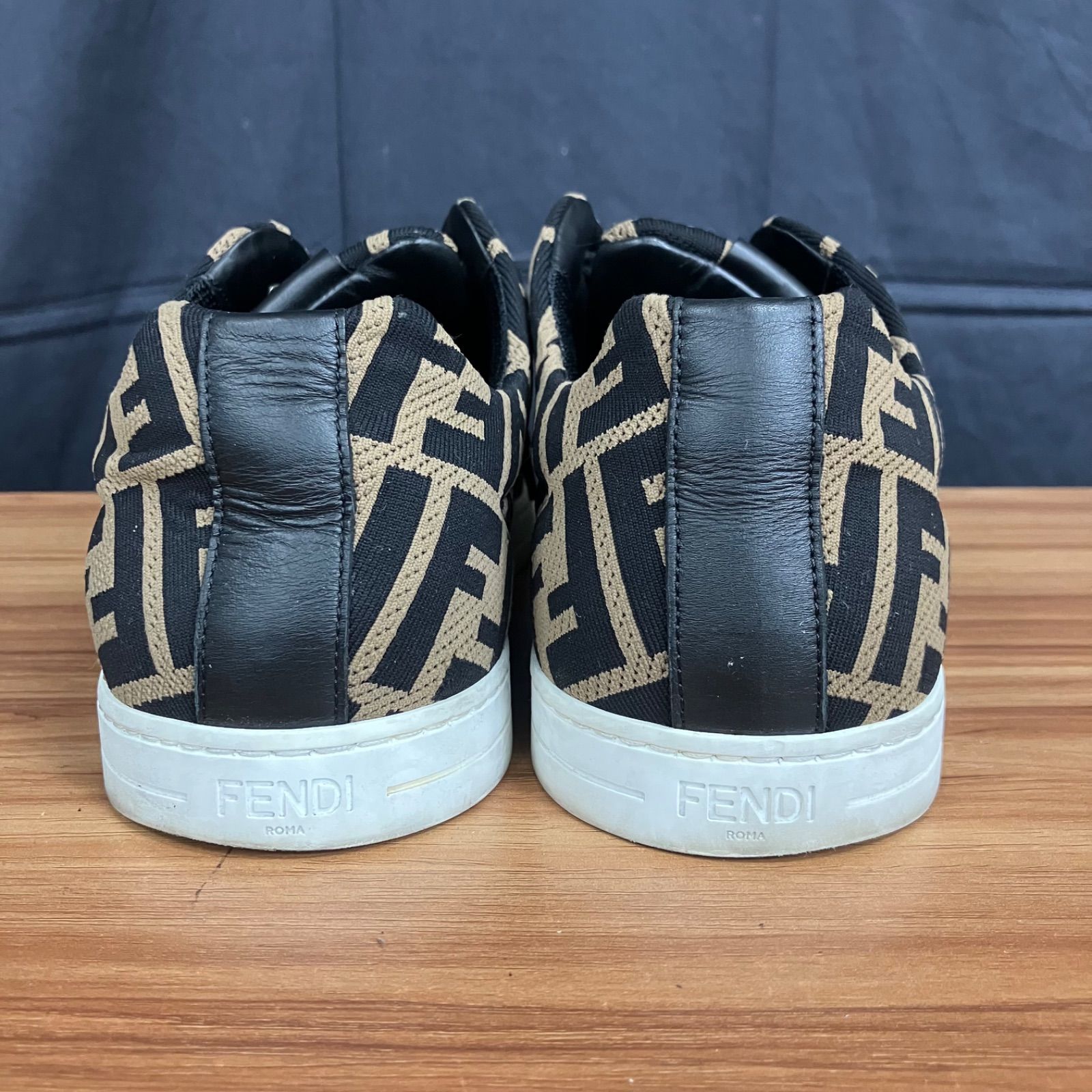 ♯【値下げ交渉可能】FENDI フェンディ ズッカ スニーカー 7E 1258 5 