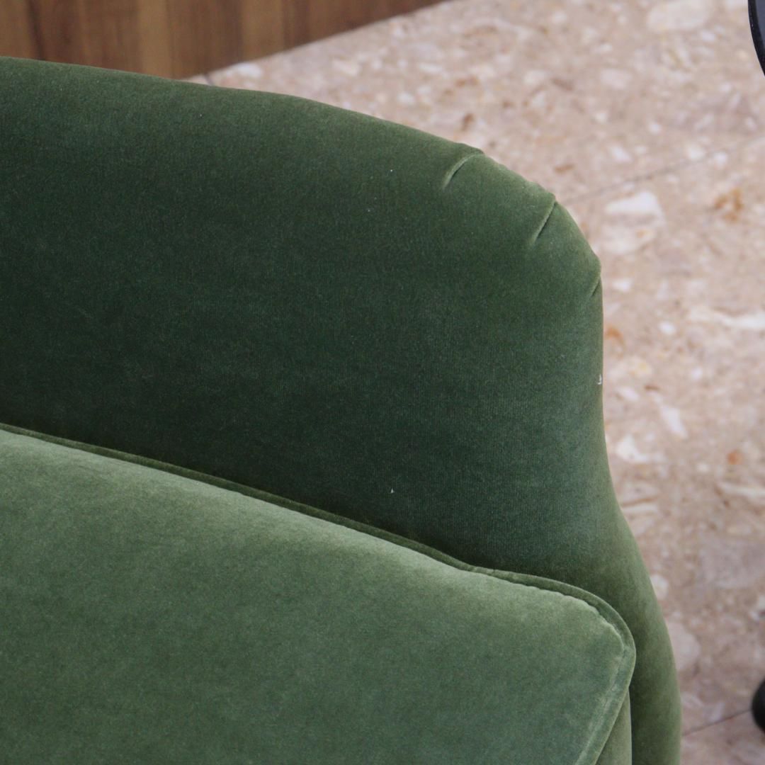 ジェニファーテイラー アームチェア 1人掛け オリーブグリーン