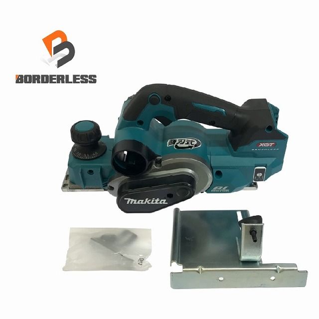 makita マキタ 40Vmax 82mm 充電式カンナ KP001GZ 本体のみ 電動工具 大工道具 製造年月2025年5月 コメント必読 110348