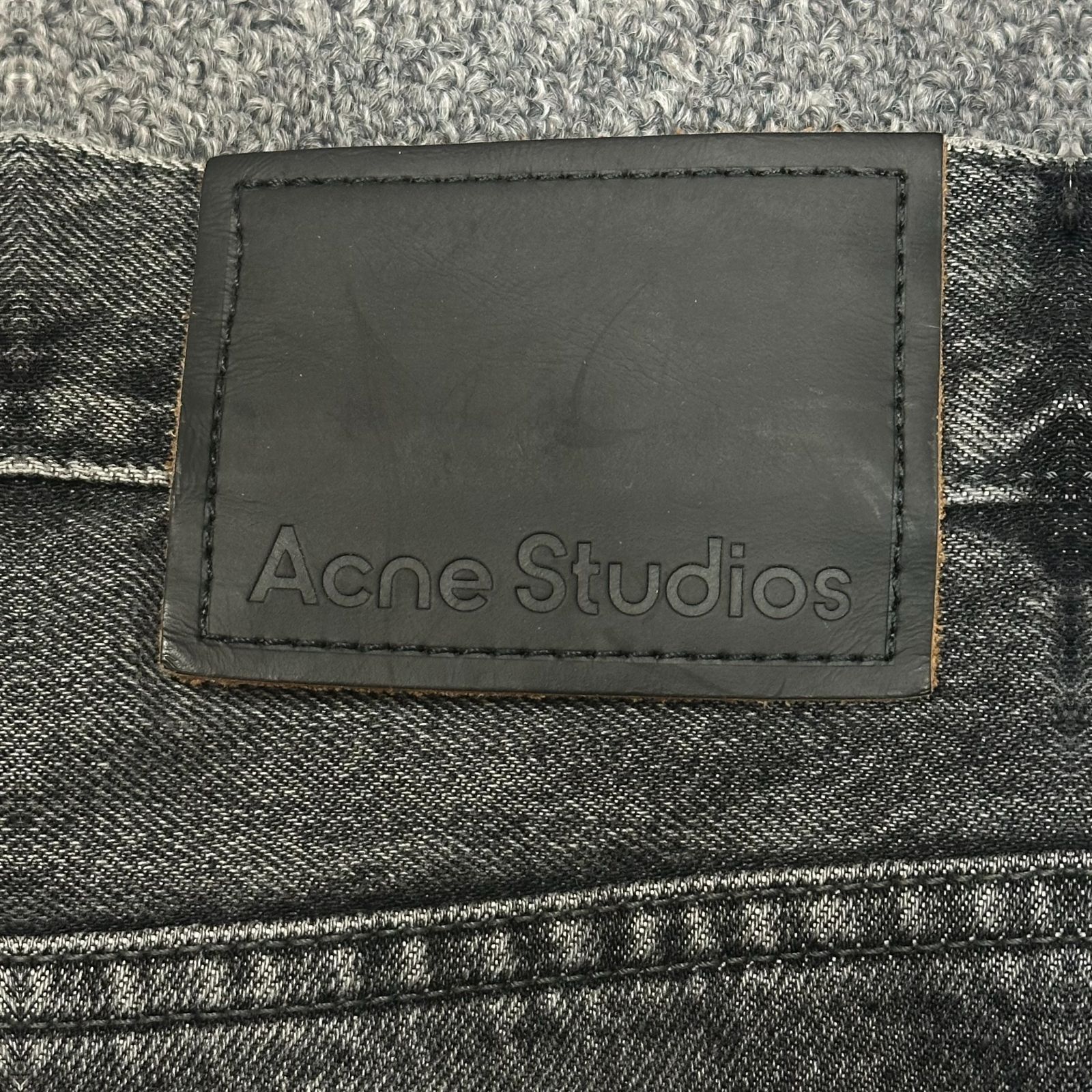 Acne Studios 1989 ルーズフィットジーンズ ワイドデニムパンツ Acne Studios 1989 ルーズフィットジーンズ ワイドデニムパンツ