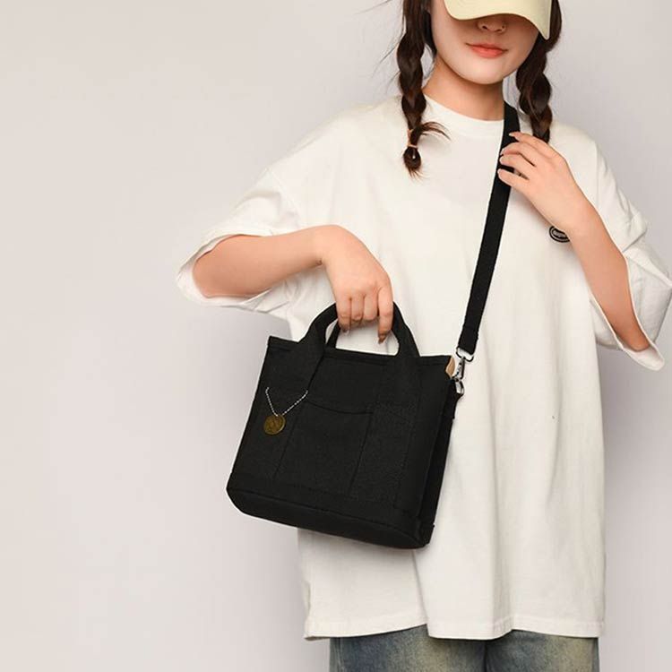 新品 ミニトートバッグ レ 未使用 ディース キャンバス 帆布