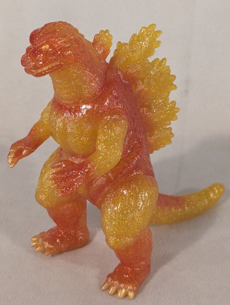 サンガッツ本舗 シン・ゴジラ 二重成型 赤茶成型 ソフビ 第四形態 完全