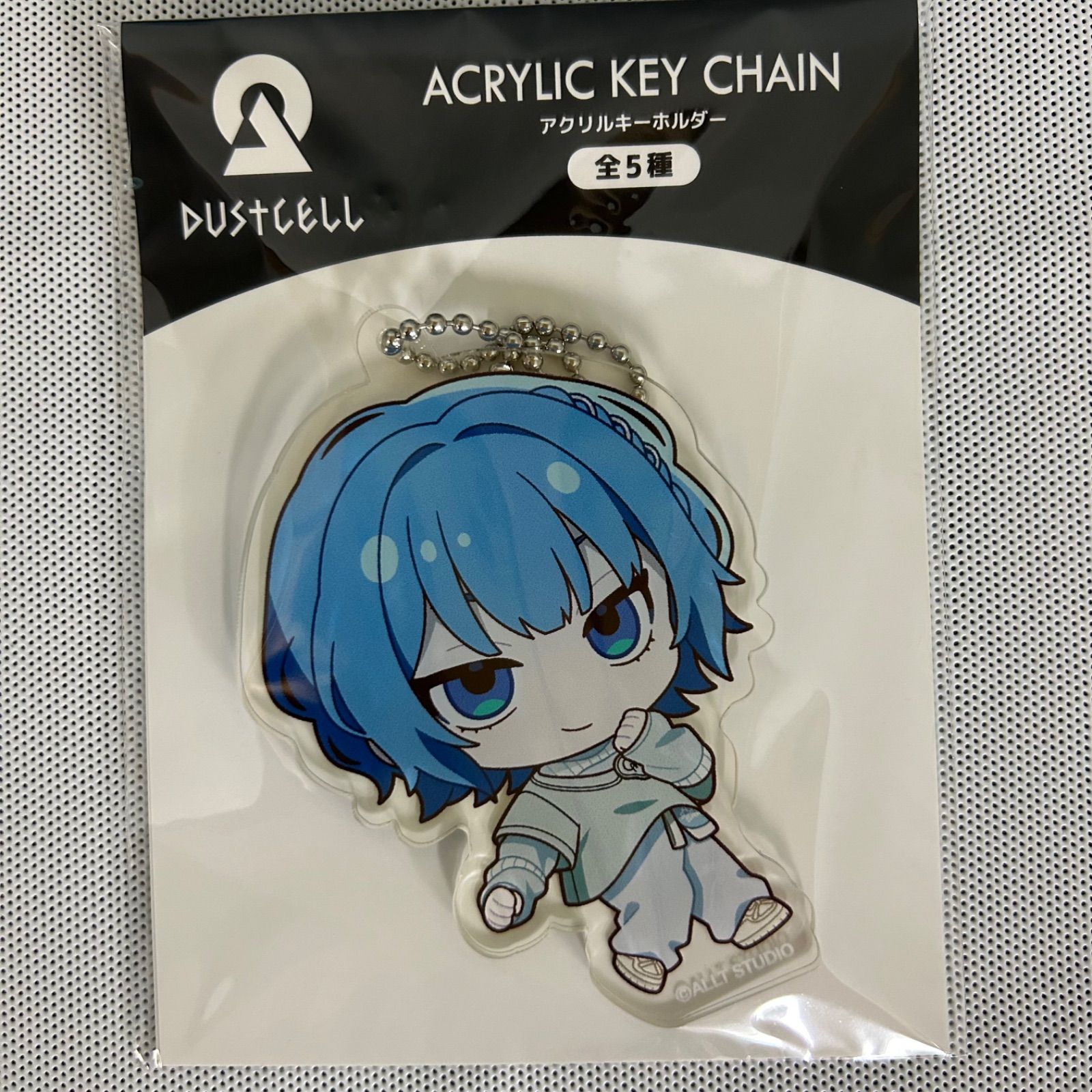DUSTCELL【GiGO限定】アクリルキーホルダー 全５種セット コンテンツ対象店舗一覧｜GENDAGiGO