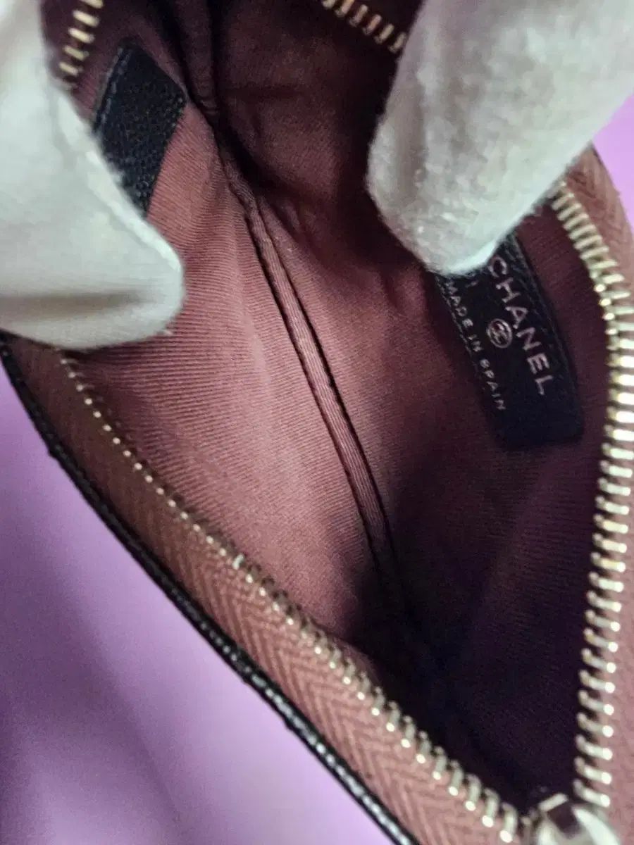 シャネル 内蔵チップ Classic シルバー キャビア ミニ ポーチ ap4020 DECORATOM_COM_BR