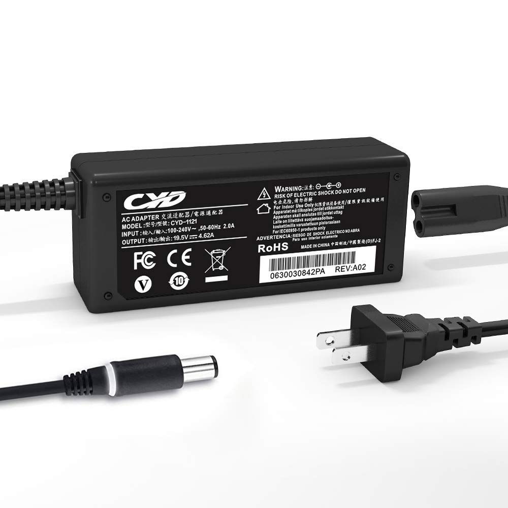 CYD 4.62A 19.5V 90W【高速 ACアダプター】互換対応 Dell-ノートパソコン-ACアダプタ電源 Dell-Latitude E6220 E6230 E6320 E6330 E6400 E6410 E6420 E6430 E6440 E650