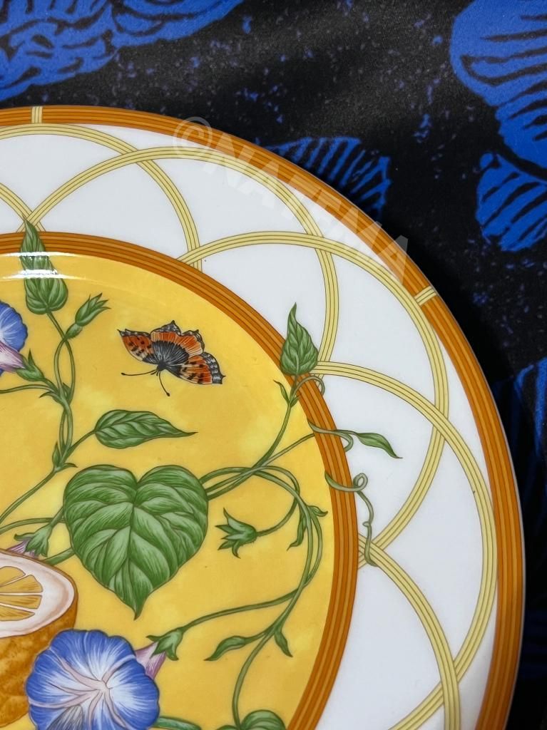 HERMES La siesta エルメス シエスタ プレート ブルー