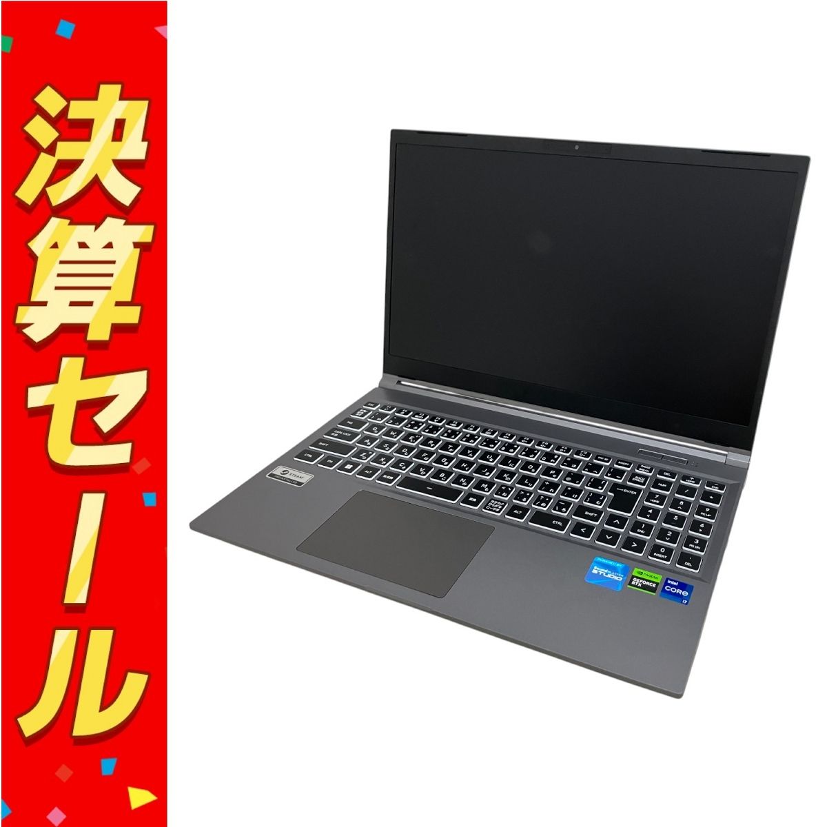 Thirdwave GALLERIA RL7C-R35-5N 15.6インチ ノート パソコン i7-13620H 16GB SSD 512GB RTX 3050 6GB win11 良好 M10055481