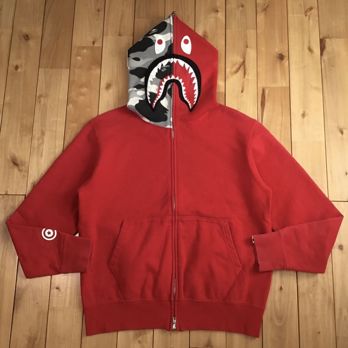 ☆NFS限定☆ シャーク パーカー Sサイズ shark full zip hoodie a