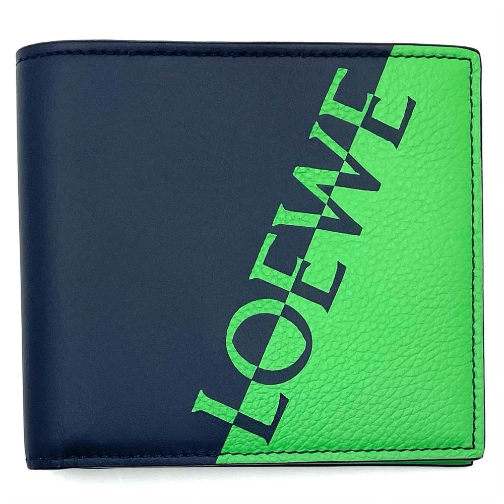 ロエベ 二つ折り財布 メンズ Signature Bi-Fold Wallet バイフォールド