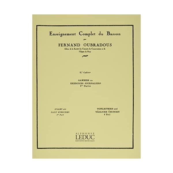 ファゴット教本 ワイセンボーン：練習曲 作品8 第1巻 (Peters版