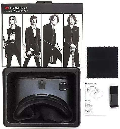 GLAYオリジナルロゴ VRゴーグル HOMiDO PRIME商品詳細ページ | Artist