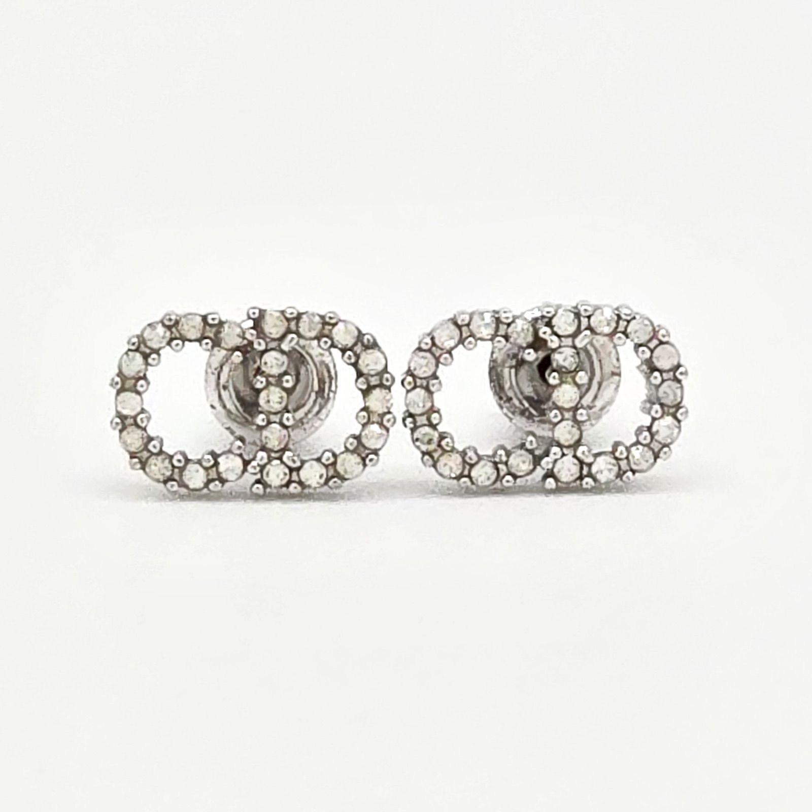 両耳】Dior Clair D Lune ピアス シルバー Dior(ディオール)24年