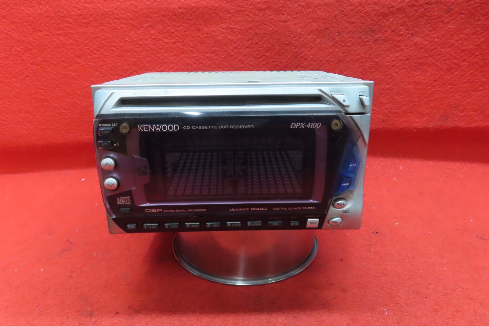 ＊CS1183＊/ケンウッド　DPX-4100V　CD カセットプレーヤー　デッキ　カーオディオ　2DIN