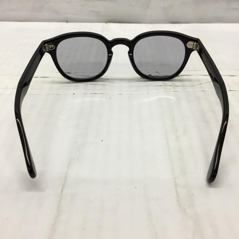 【美品】MOSCOT LEMTOSH サングラス ブラック 49-24-145 MOSCOT LEMTOSH Sunglasses Black frame Clear lens 49-24-145 w