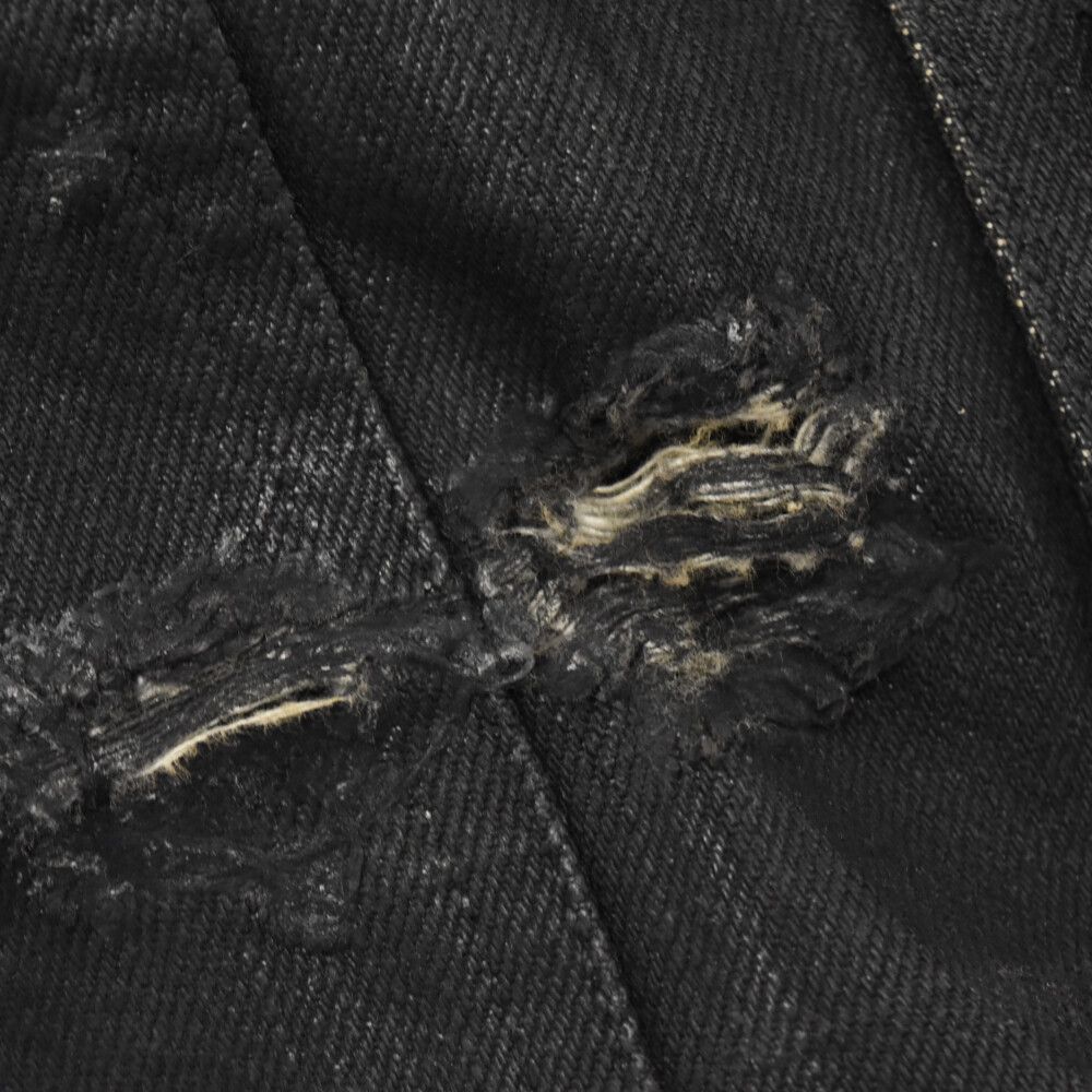 Dior HOMME (ディオールオム) 04SS Strip期 Destroy Denim Jacket