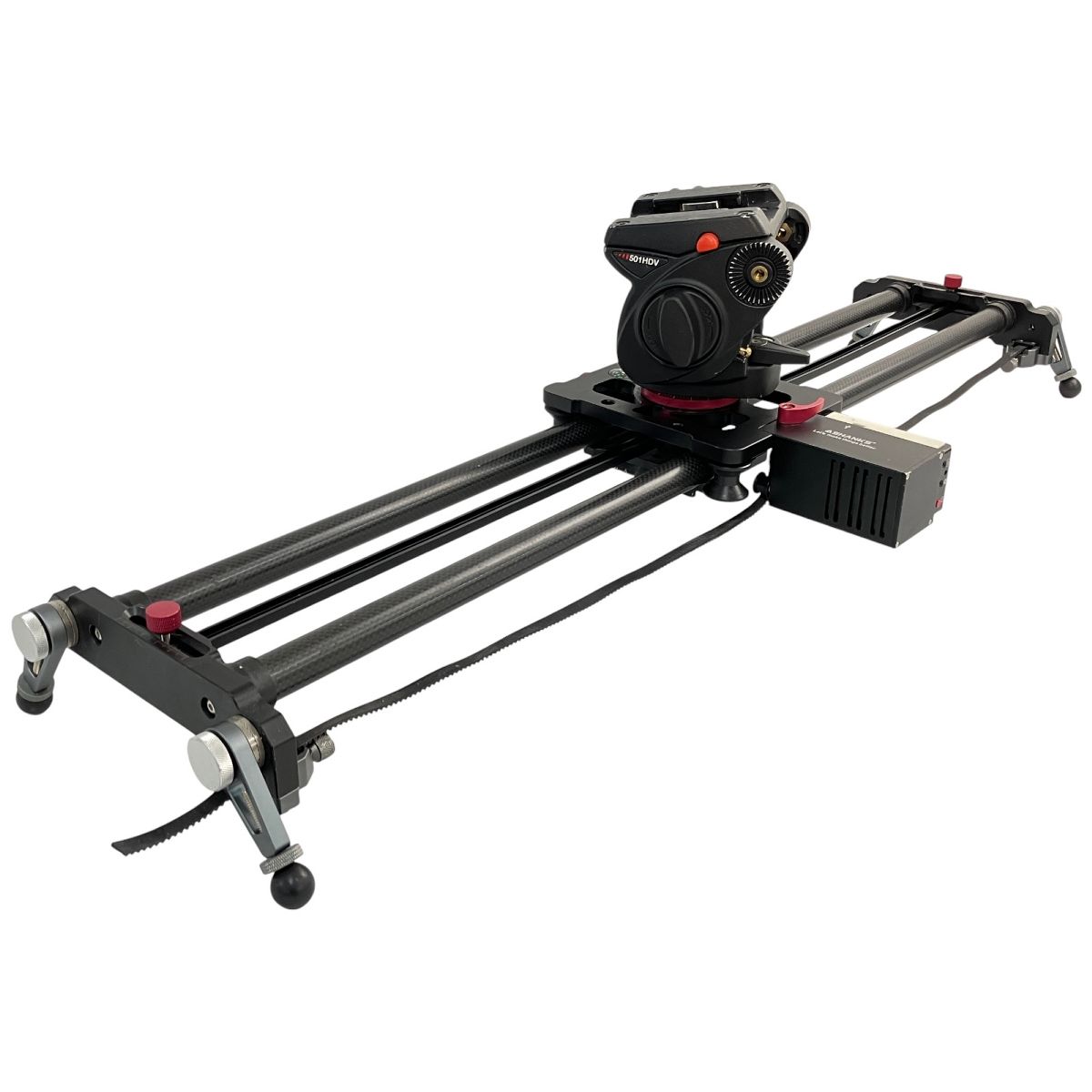 Manfrotto 501HDV 雲台 ASHANKS SmoothONE C300S カメラ用電動スライダー セット N9936692