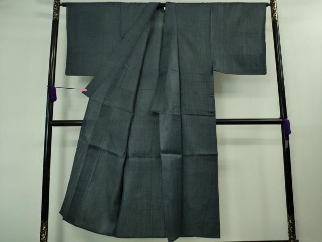 平和屋本店□極上 男性 夏物 石川県指定無形文化財 能登上布 80亀甲 総