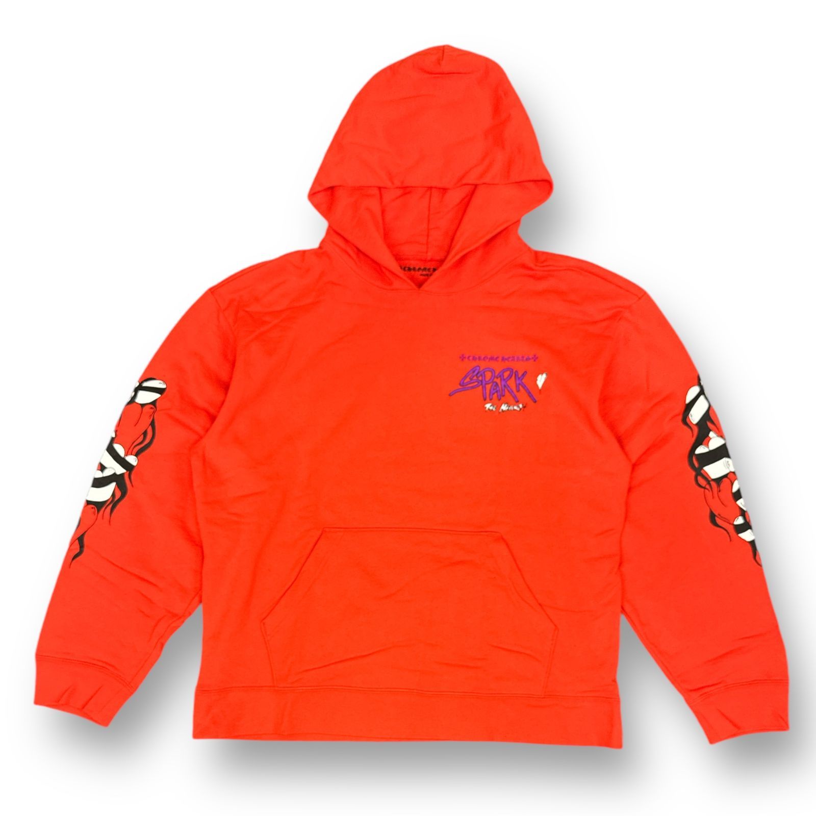 Sadistic Lipstick パーカー オレンジ