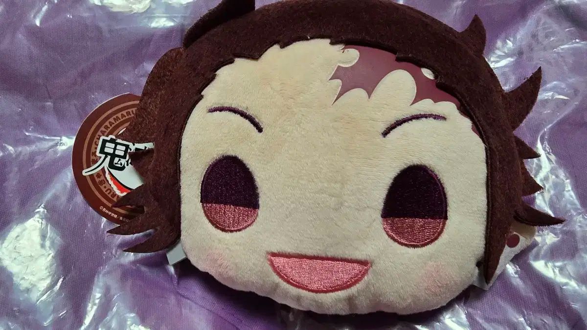 【雷市場（ポンジャン）商品韓国直送】 鬼滅の刃 竈門炭治郎 財布 ポーチ