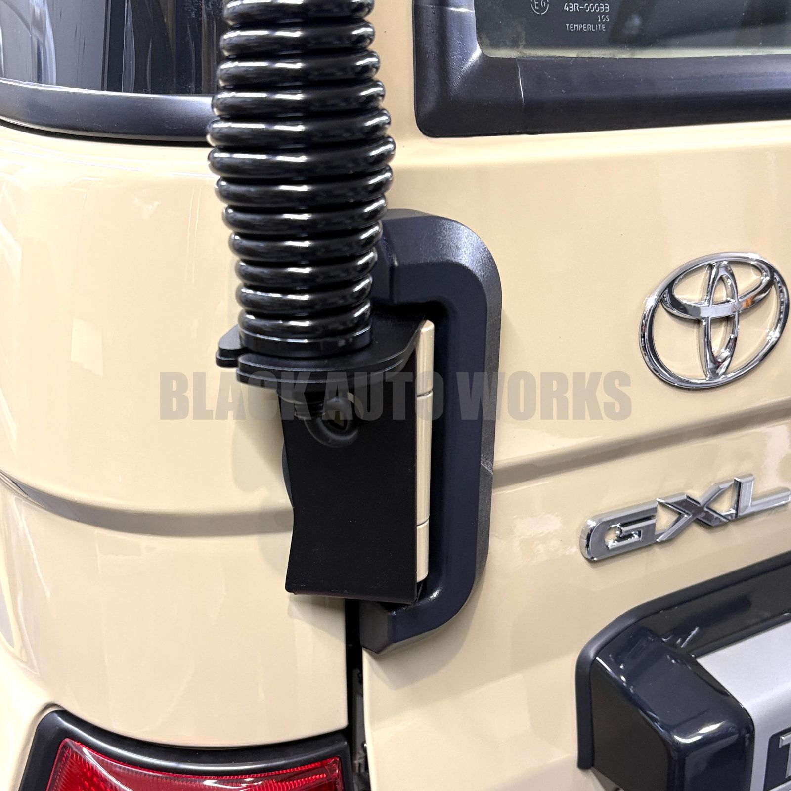 ランクル 70 TLR アンテナ ブラケット GME マウント バックドア 再販 再再販 ランドクルーザー