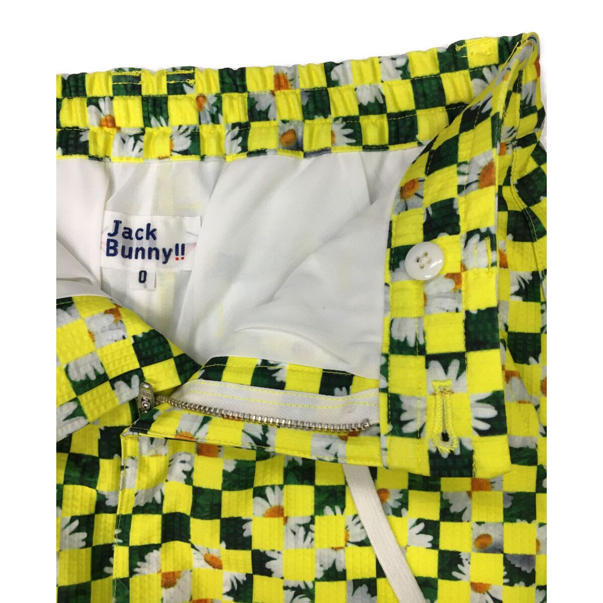 JACK BUNNY!! - coco 中古 ジャックバニー Jack Bunny!! レディース スカート 0(S) 黄 イエロー 花柄 春夏 中古 レディース ジャックバニー Jack Bunny!! スカート 0(S) 黄