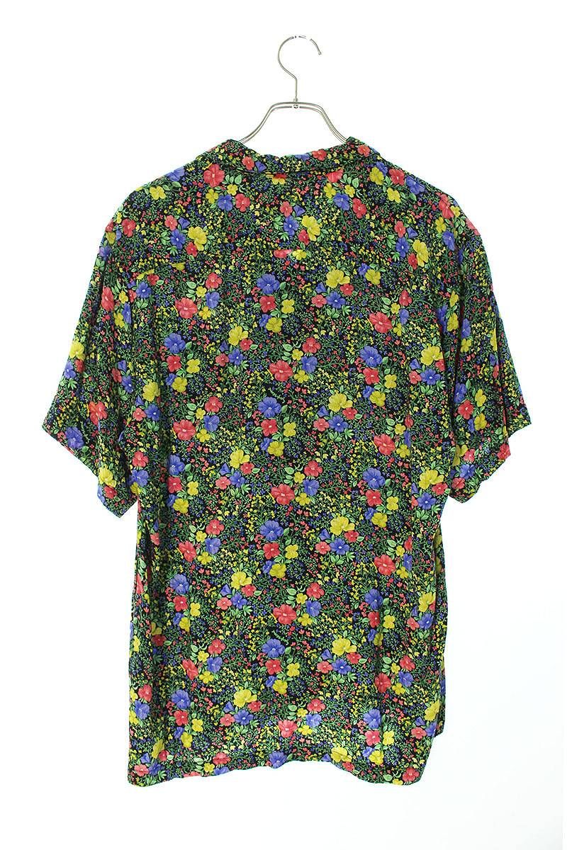 シュプリーム 19SS Floral Rayon S/S Shirt フラワー総柄レーヨン半袖