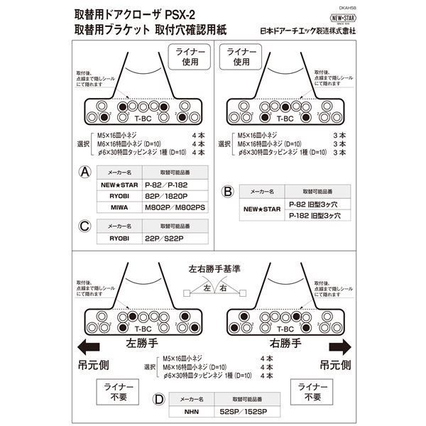 日本ドアーチェック製造