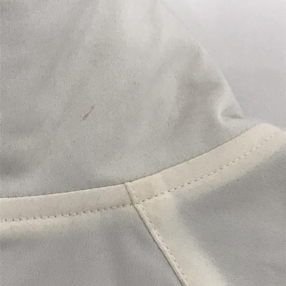 マスターバニー リバーシブルジャケット 白×杢グレー 千鳥格子 裏白