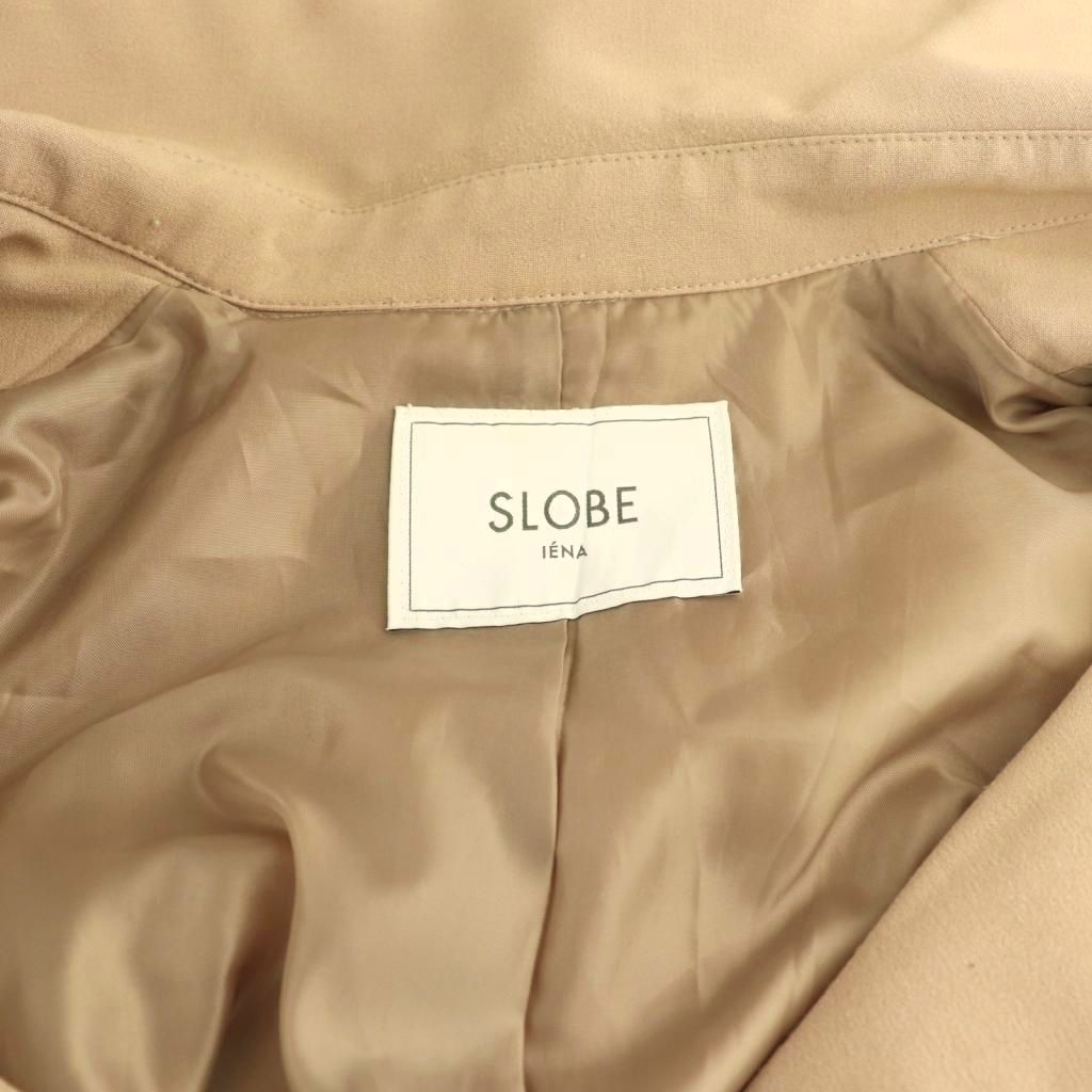 SLOBE IENA トレンチコート ベージュ 0265525Y0146 SLOBE IENA｜コットンニュアンストレンチコート | Rakuten