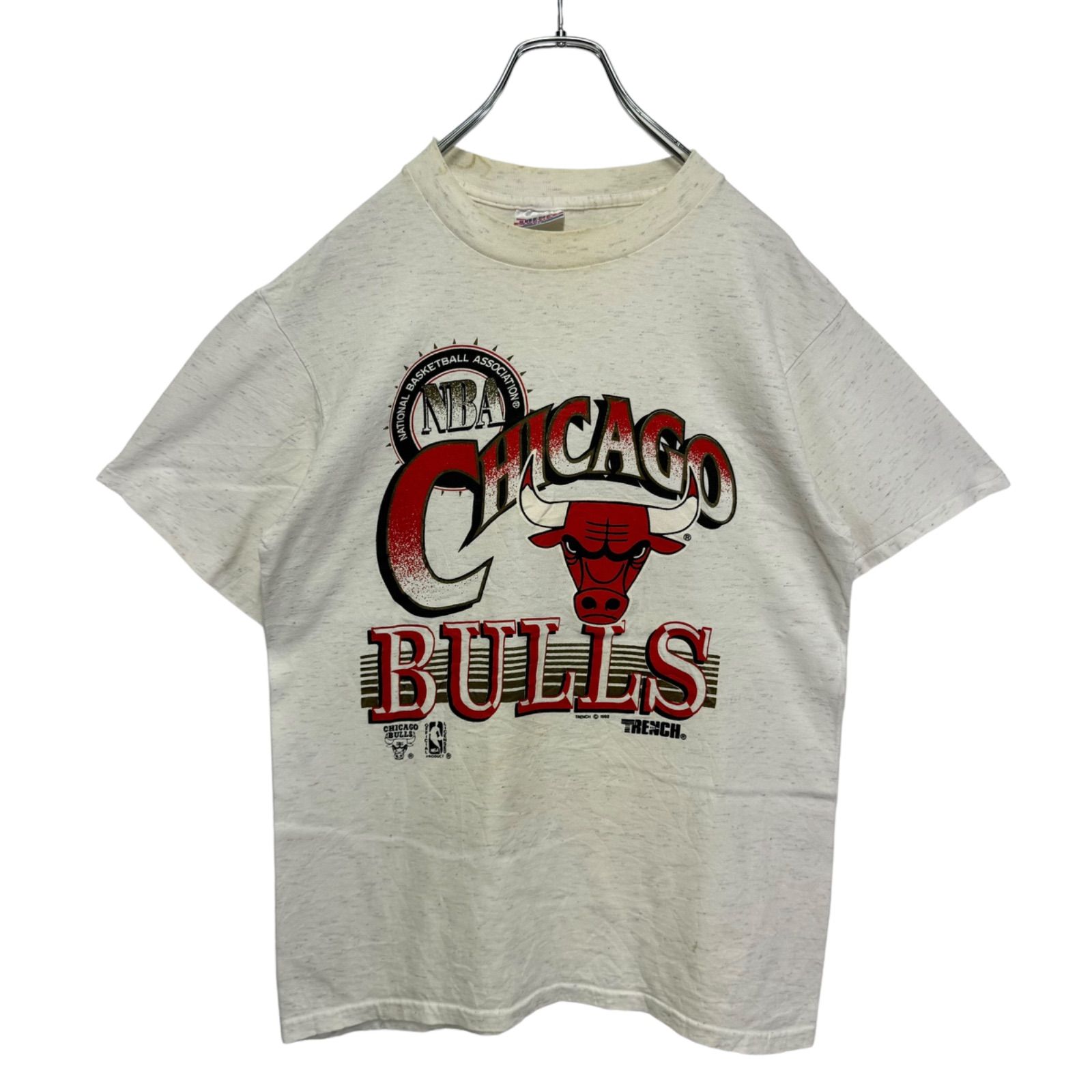 90s vintage 1992 NBA Chicago Bulls Logo Print T-shirt Tee