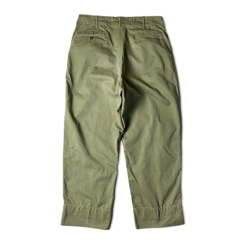 60s ボーイスカウトパンツ　usa製　vintage BSA カーキ　ワイド 50's 60's BOY SCOUT OF AMERICA ボーイスカウト コットンワーク
